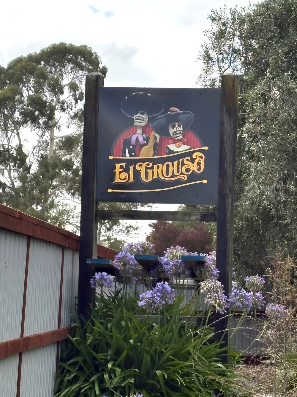 El Grouso’s property sign